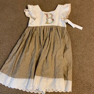 Girls Monogram Dress